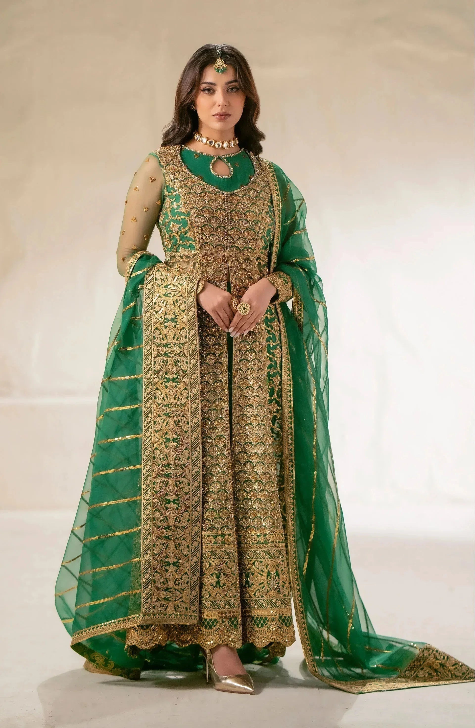 Maryum N Maria | Luxury Formals | DELBAR - MW24-570 - Rang-e-Khaas