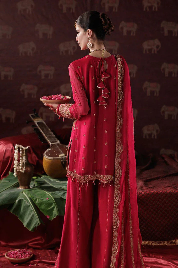 Saad Shaikh | Panache Luxury Chiffon 25 | D-01 - Rang-e-Khaas