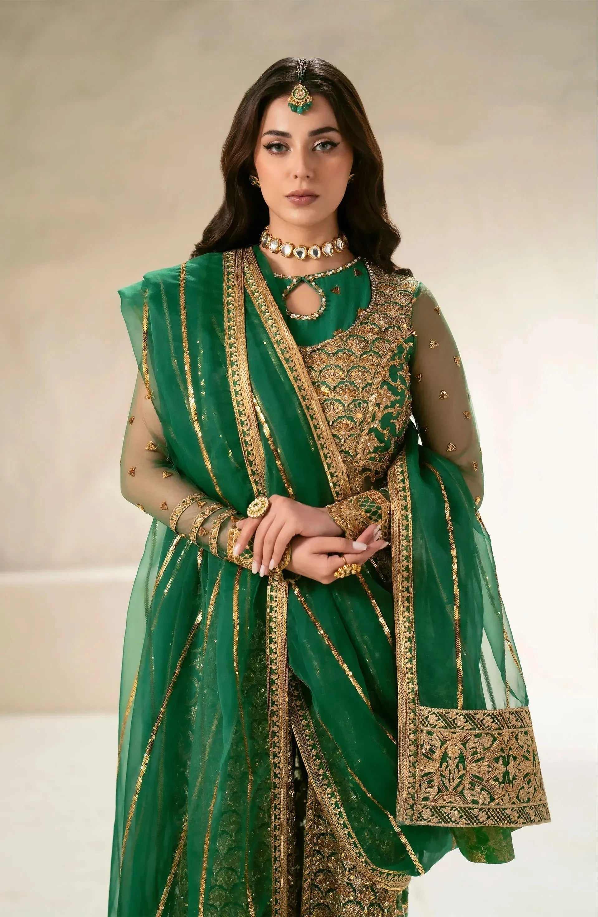 Maryum N Maria | Luxury Formals | DELBAR - MW24-570 - Rang-e-Khaas