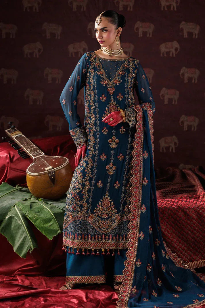 Saad Shaikh | Panache Luxury Chiffon 25 | D-04 - Rang-e-Khaas