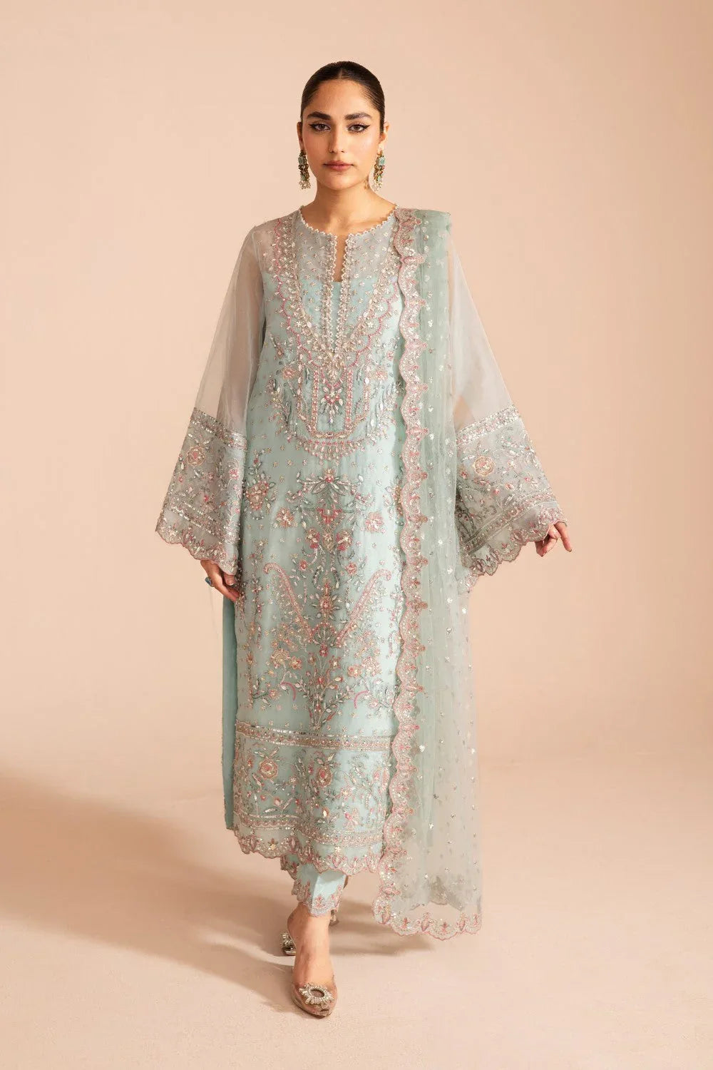 Maryum N Maria | Zircon Formals | NAHID - MS40078 - Rang-e-Khaas
