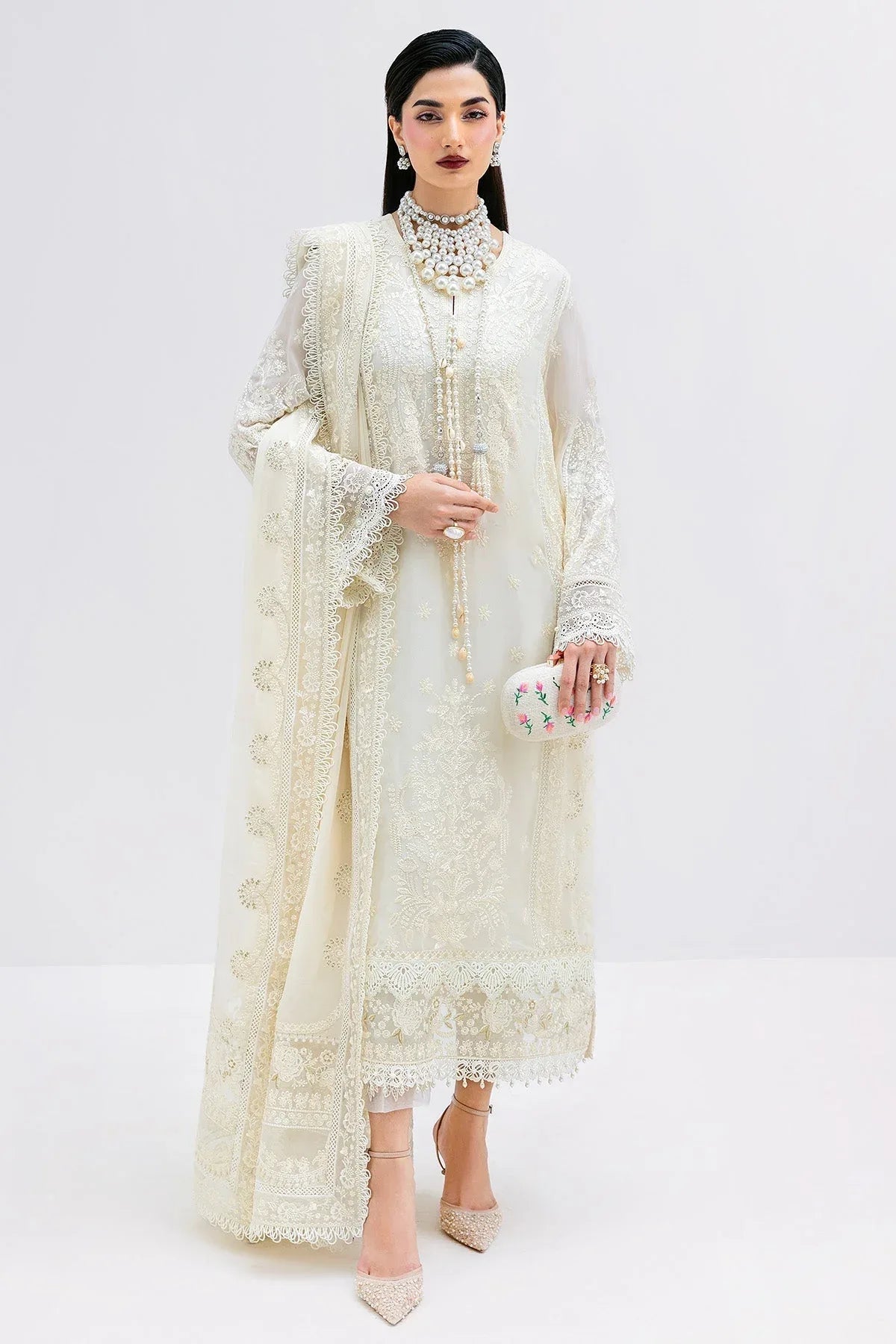 Imrozia Premium | Luxe Serene 25 | S-1086 PEARL - Rang-e-Khaas