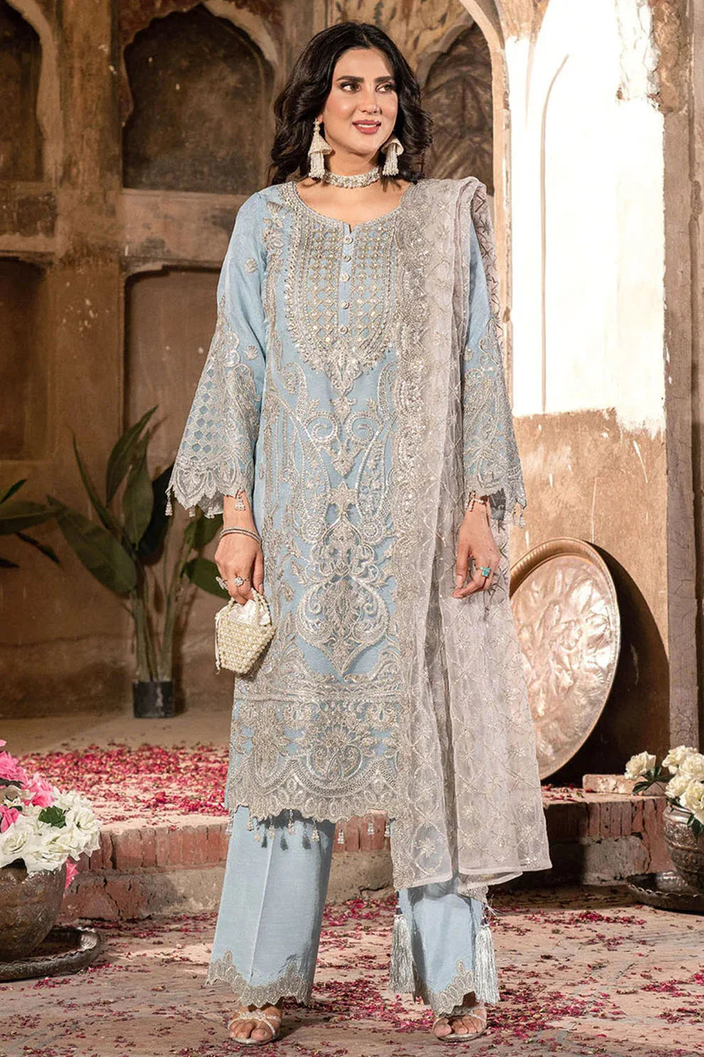 Imrozia Premium | Tehwar Premium | IP-147 ANCHAL - Rang-e-Khaas