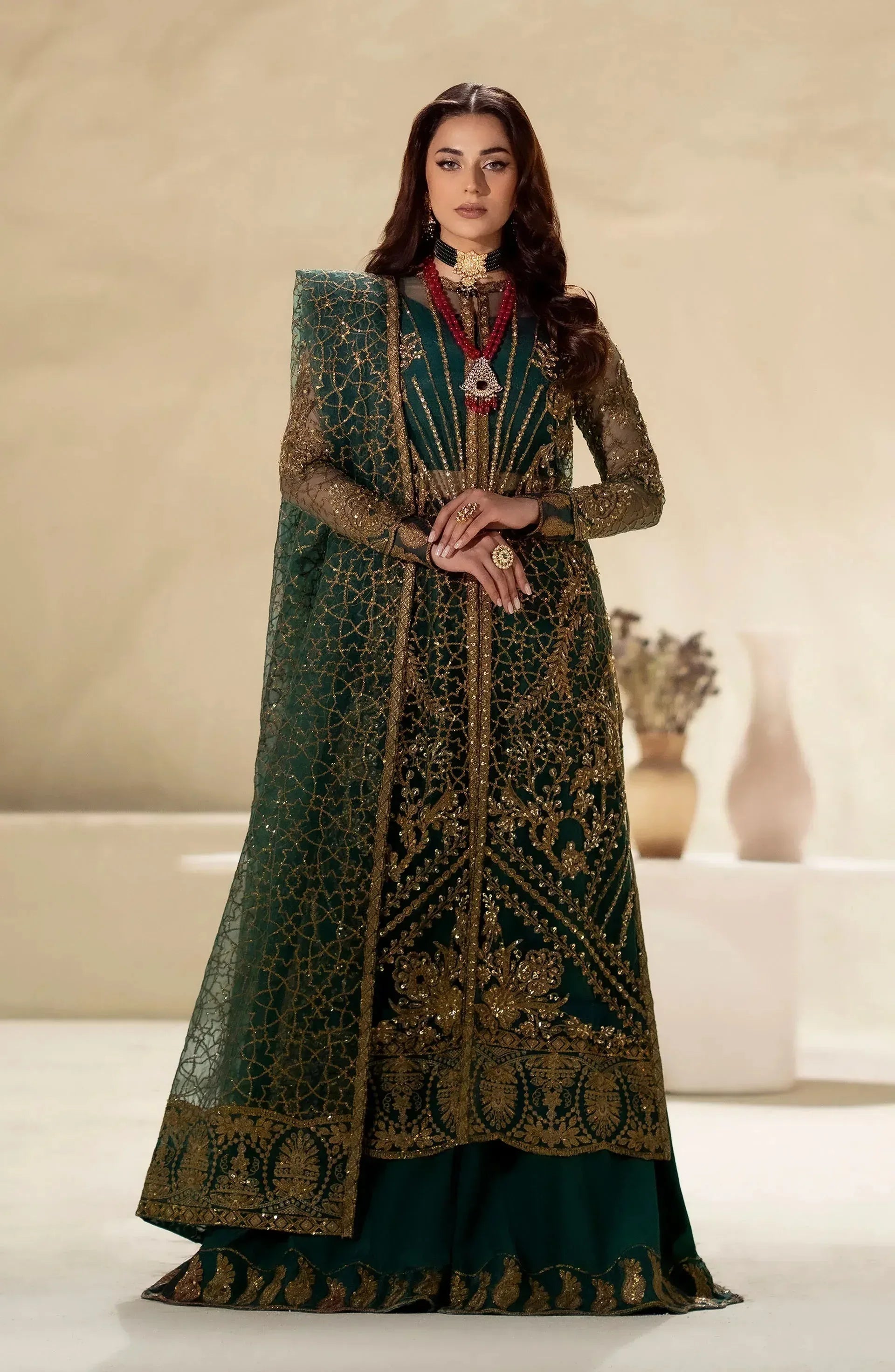Maryum N Maria | Luxury Formals | LALEH-MW24-566 - Rang-e-Khaas