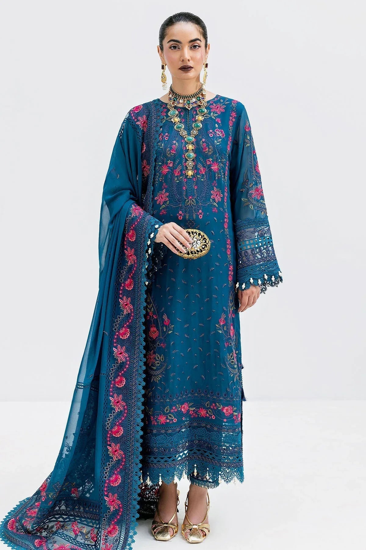 Imrozia Premium | Luxe Serene 25 | S-1093 SAPPHIRE - Rang-e-Khaas