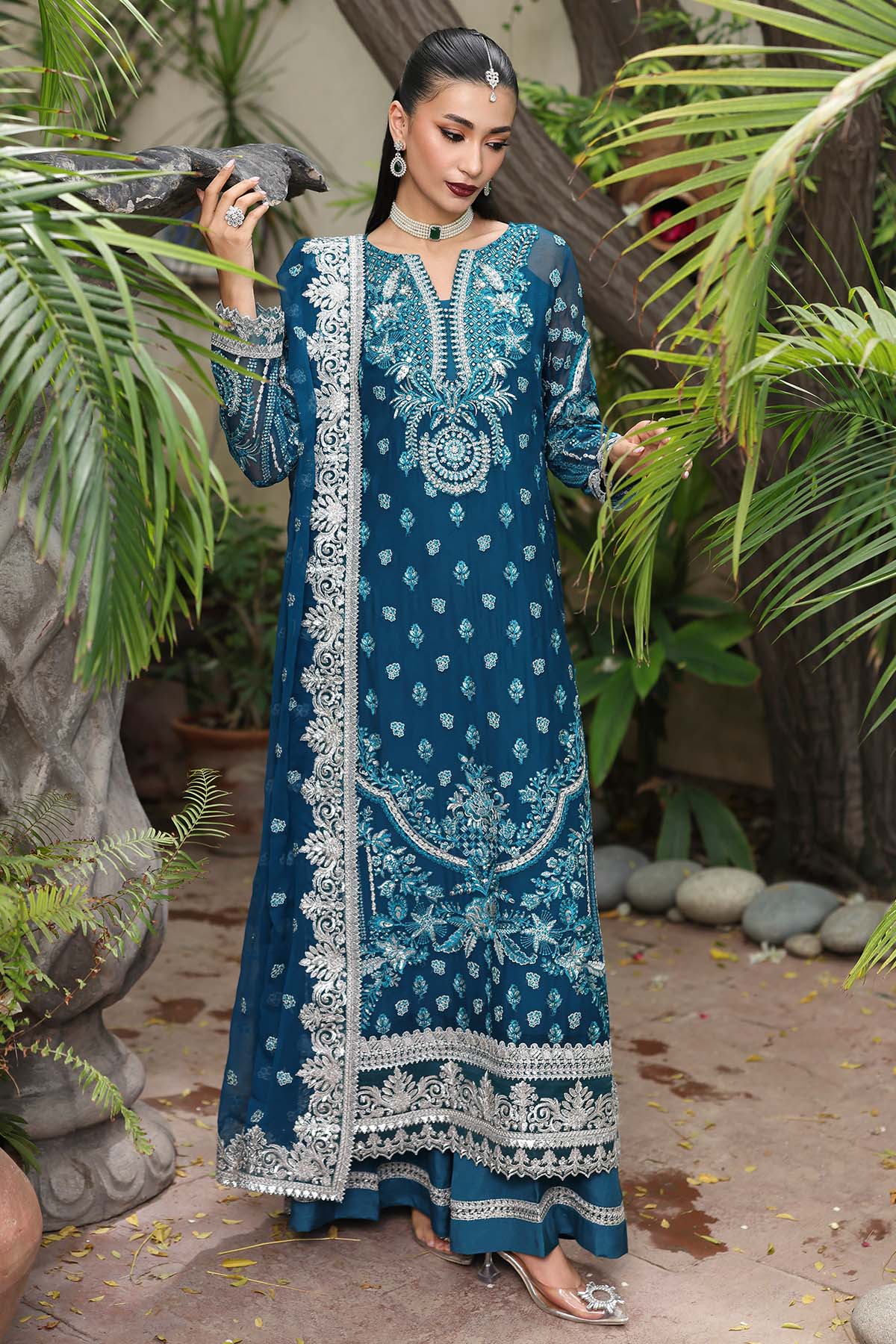 Imrozia Premium I Saiyara Formals I I-232 AZURA - Rang-e-Khaas