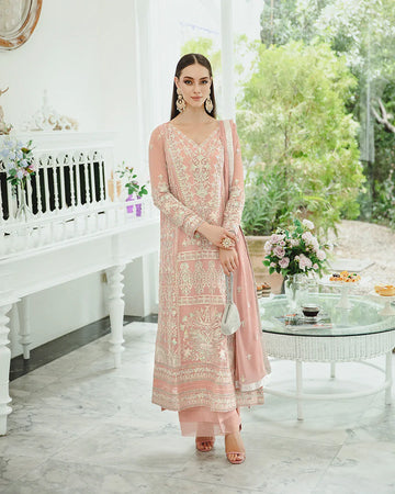 Maryum n Maria | Freesia Ariya Formals | SW23-503 - Pink Nude - Negar - Rang-e-Khaas