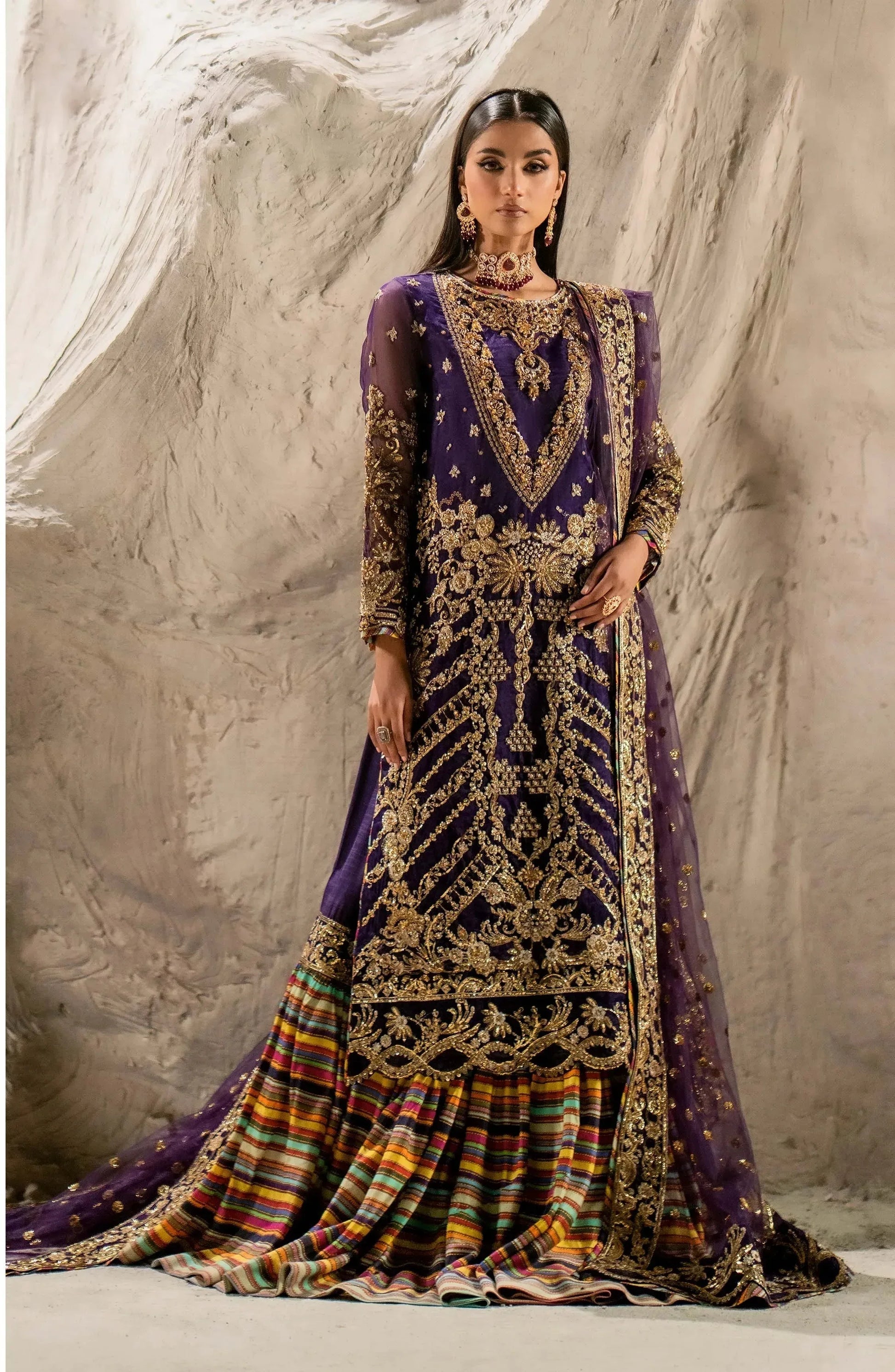 Maryum N Maria | Luxury Formals | ANAHITA-MW24-568 - Rang-e-Khaas