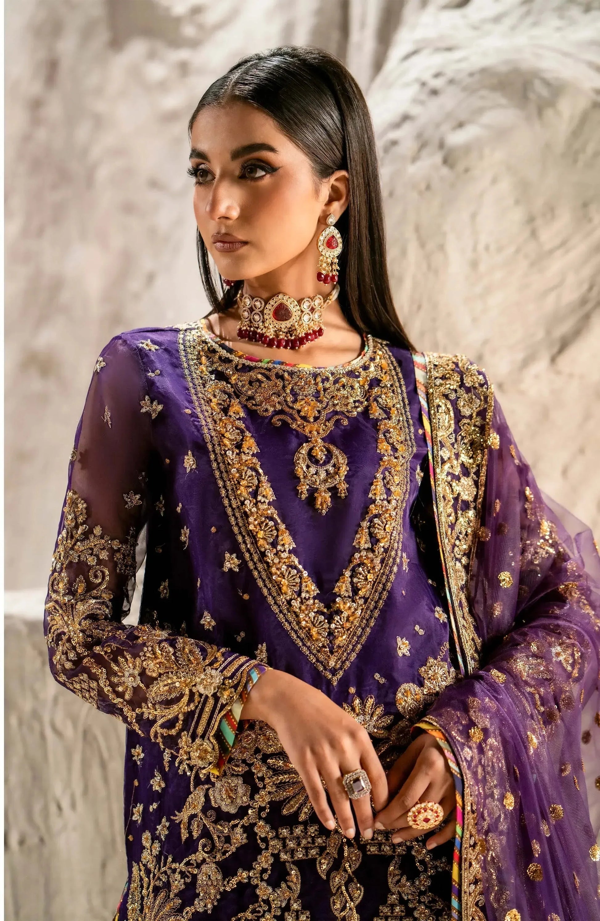 Maryum N Maria | Luxury Formals | ANAHITA-MW24-568 - Rang-e-Khaas