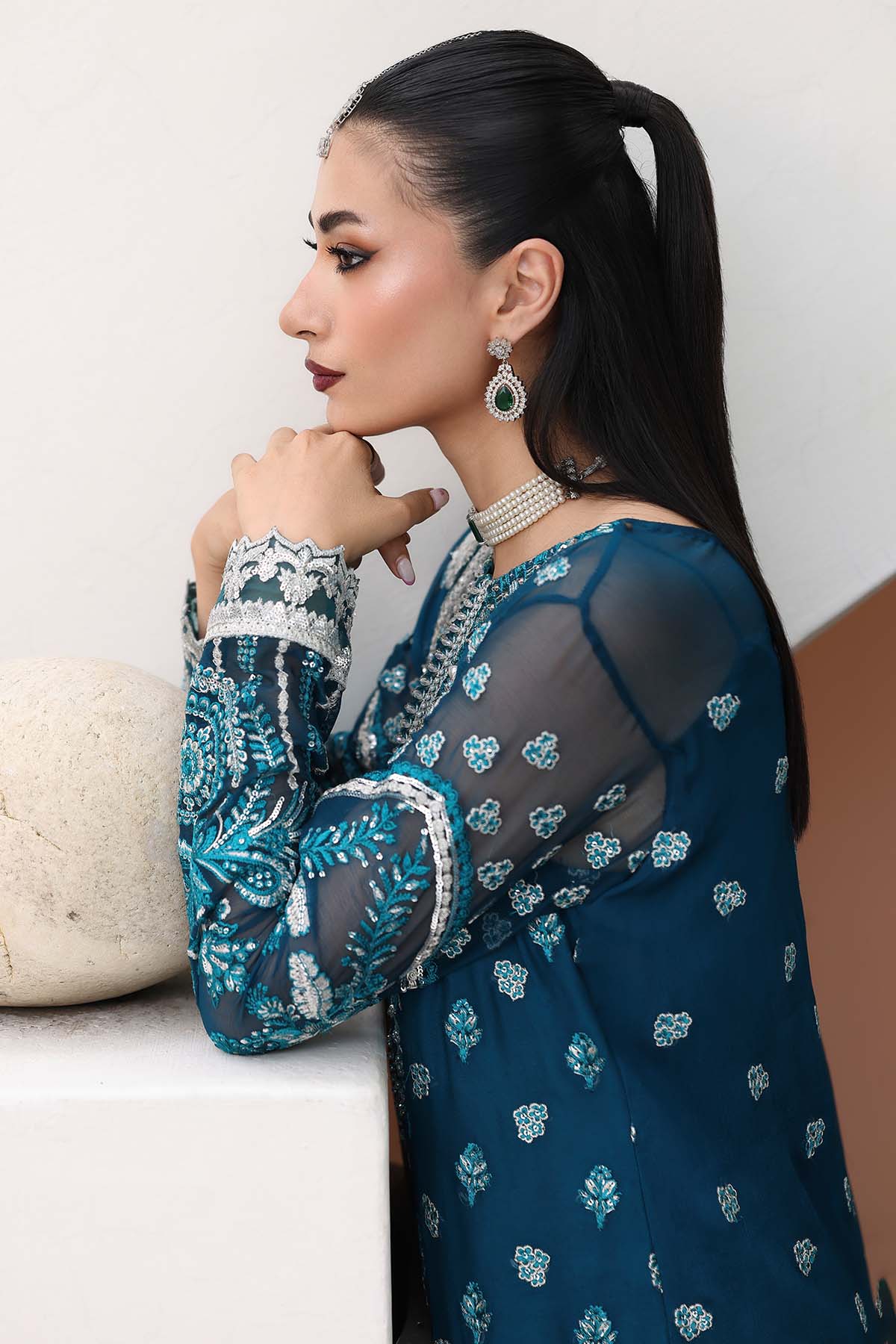 Imrozia Premium I Saiyara Formals I I-232 AZURA - Rang-e-Khaas