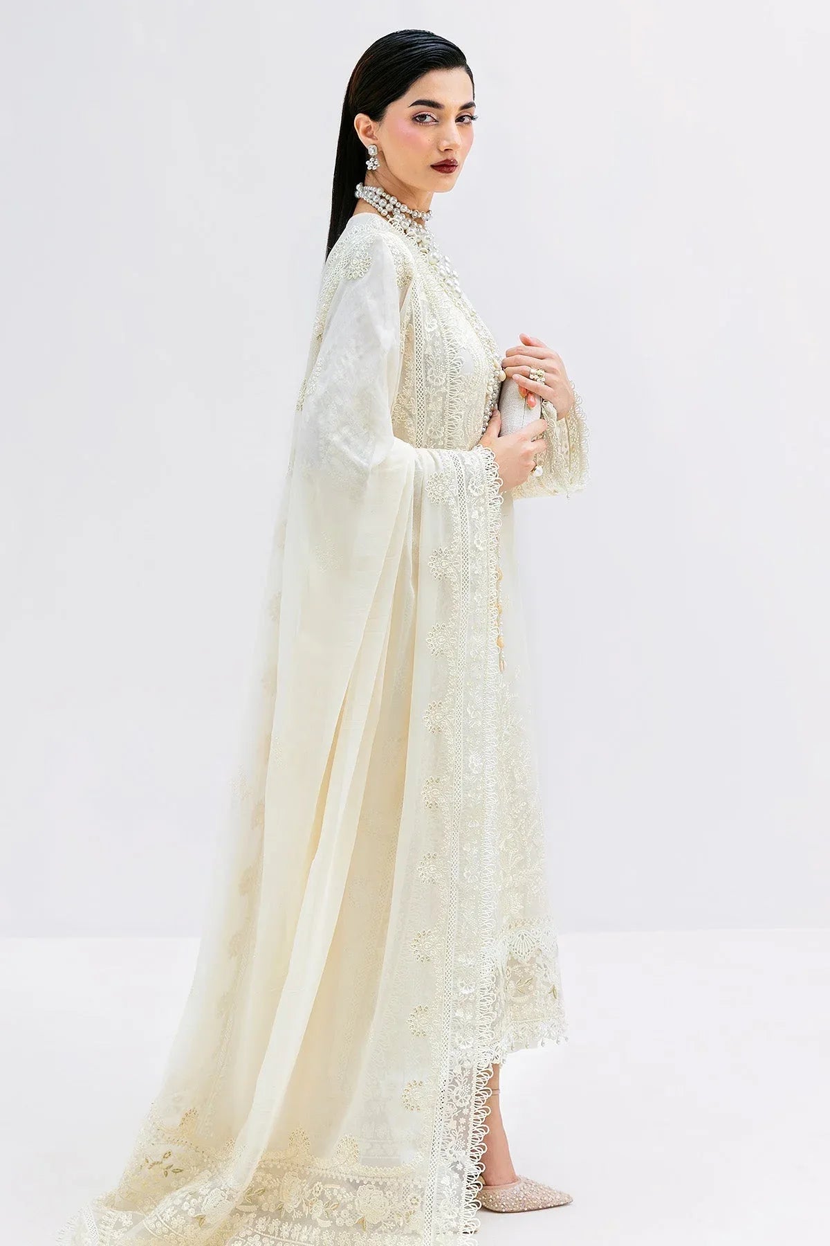 Imrozia Premium | Luxe Serene 25 | S-1086 PEARL - Rang-e-Khaas
