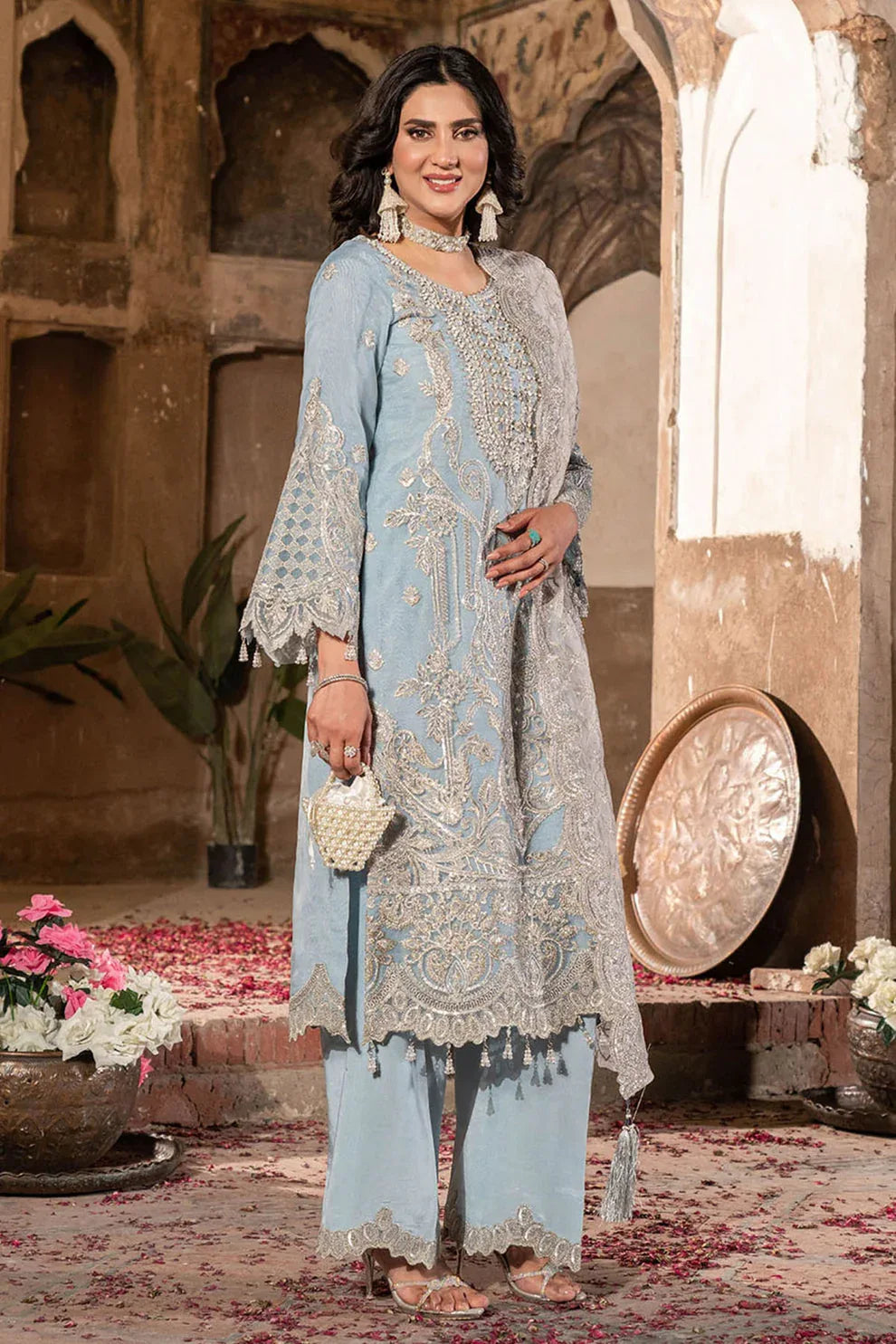 Imrozia Premium | Tehwar Premium | IP-147 ANCHAL - Rang-e-Khaas