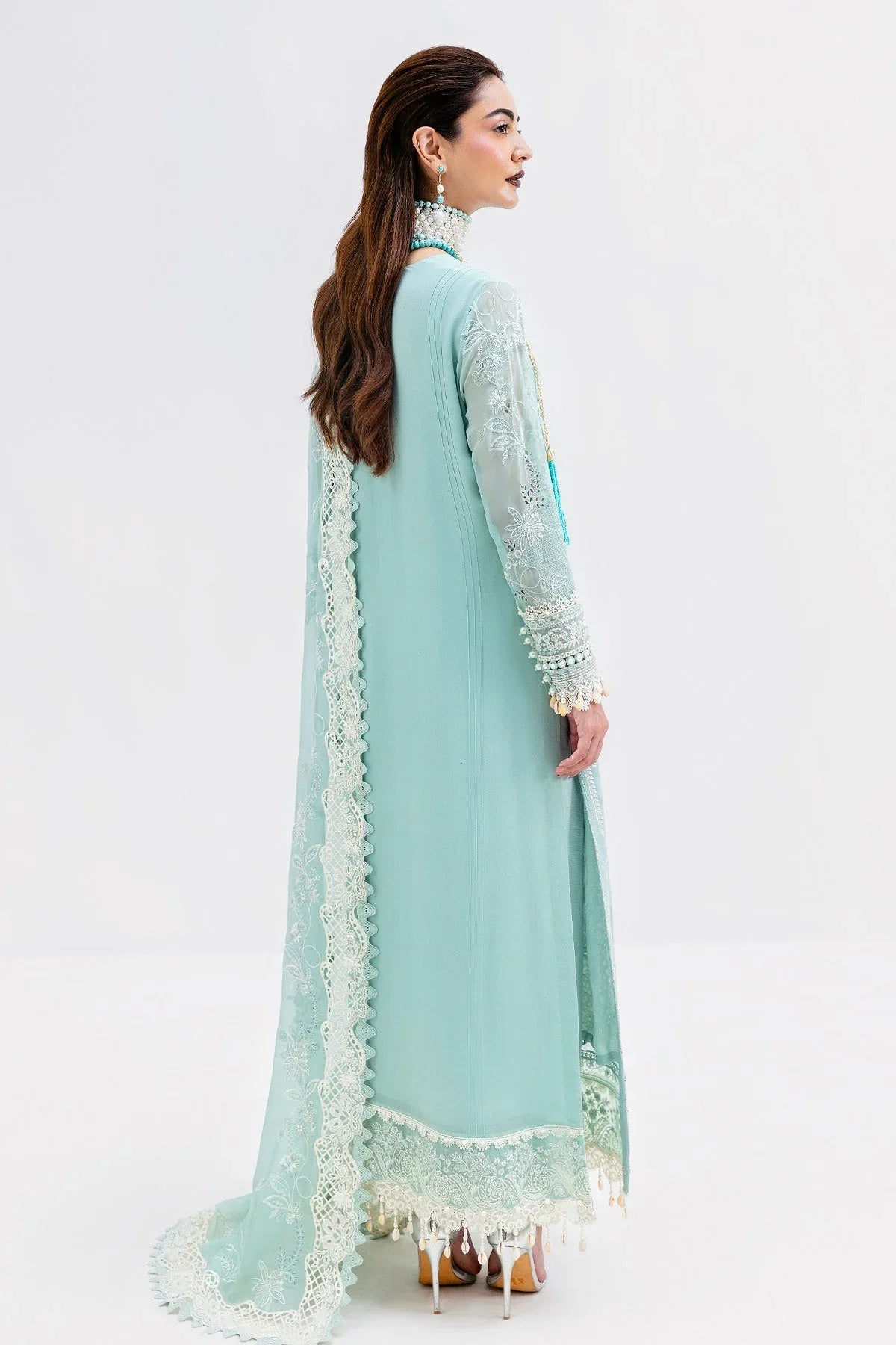 Imrozia Premium | Luxe Serene 25 | S-1087 AQUA - Rang-e-Khaas