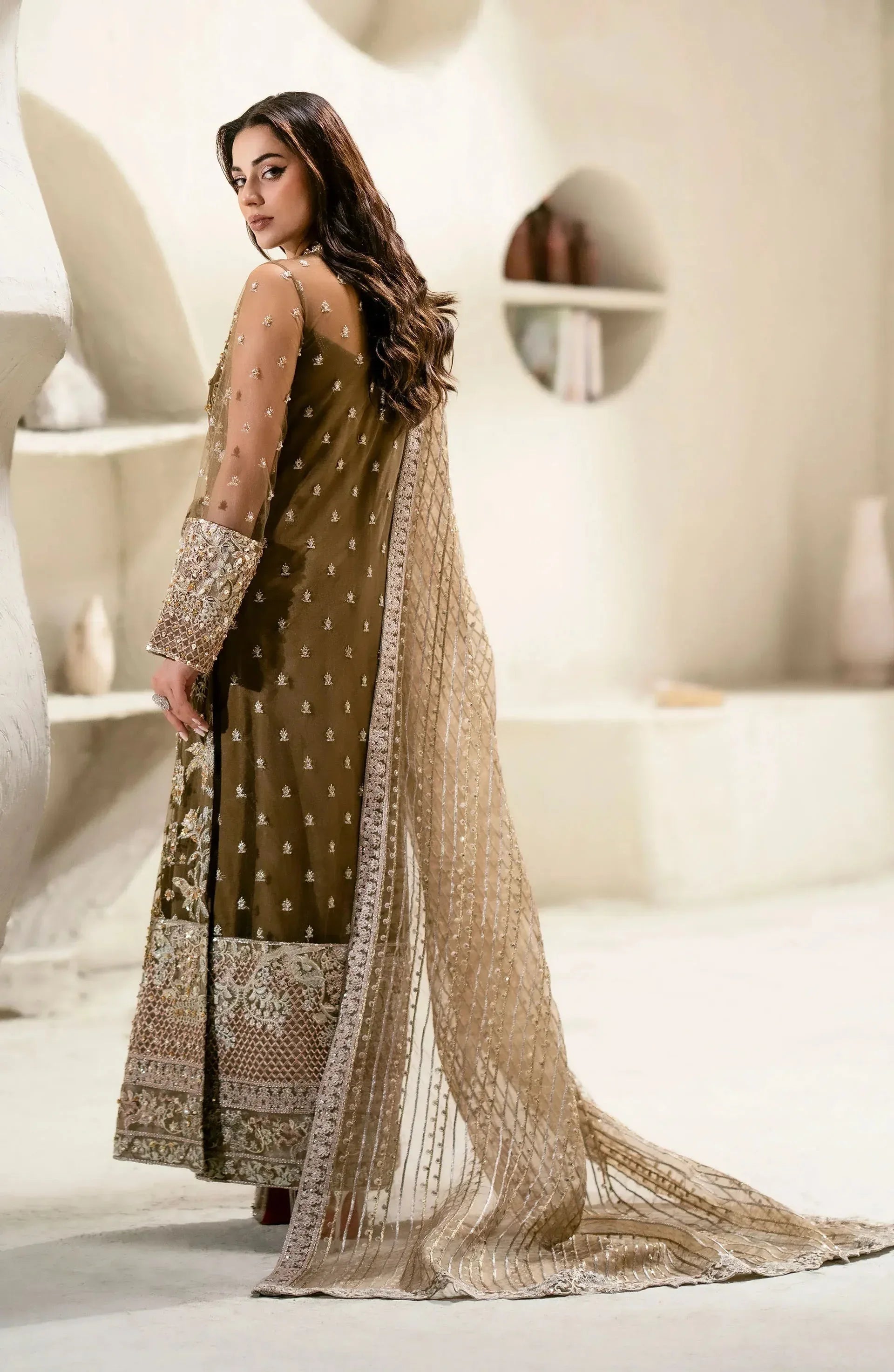 Maryum N Maria | Luxury Formals | HALEH - MW24-569 - Rang-e-Khaas