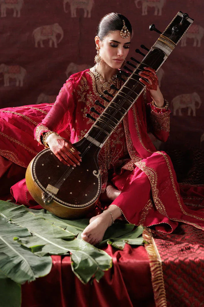 Saad Shaikh | Panache Luxury Chiffon 25 | D-01 - Rang-e-Khaas