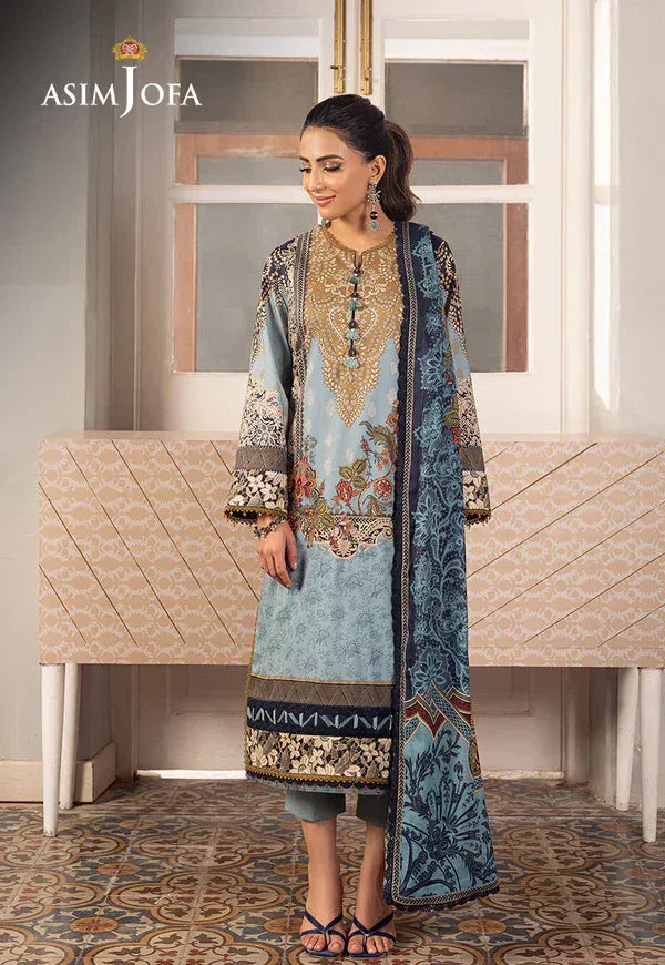 Asim Jofa | Aira Summer Prints | AJAR-27 - Rang-e-Khaas