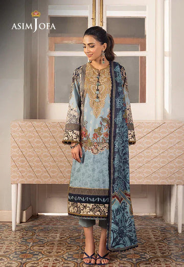 Asim Jofa | Aira Summer Prints | AJAR-27 - Rang-e-Khaas