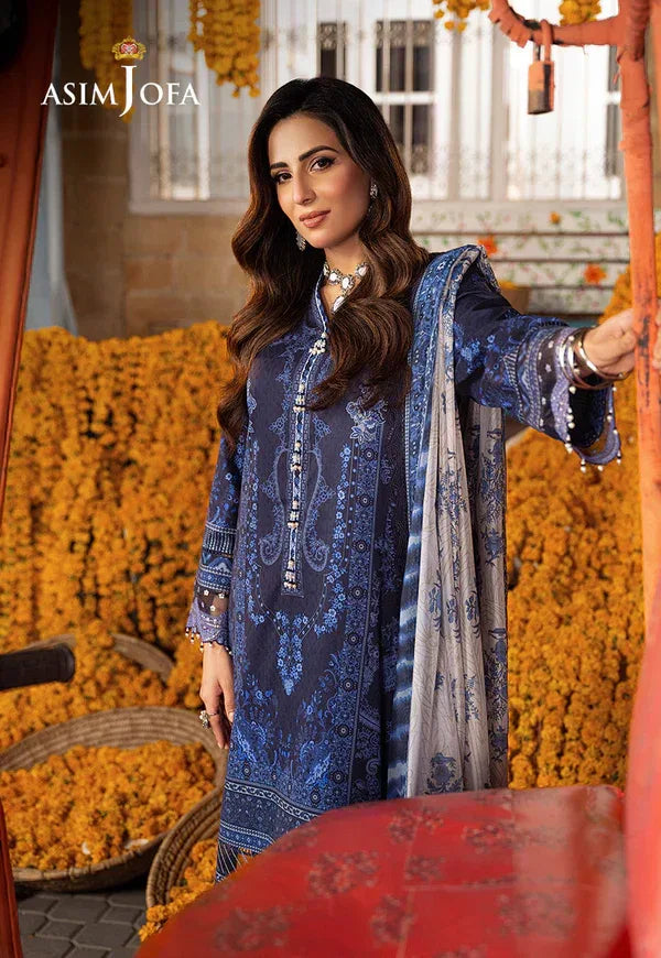 Asim Jofa | Aira Summer Prints | AJAR-09 - Rang-e-Khaas