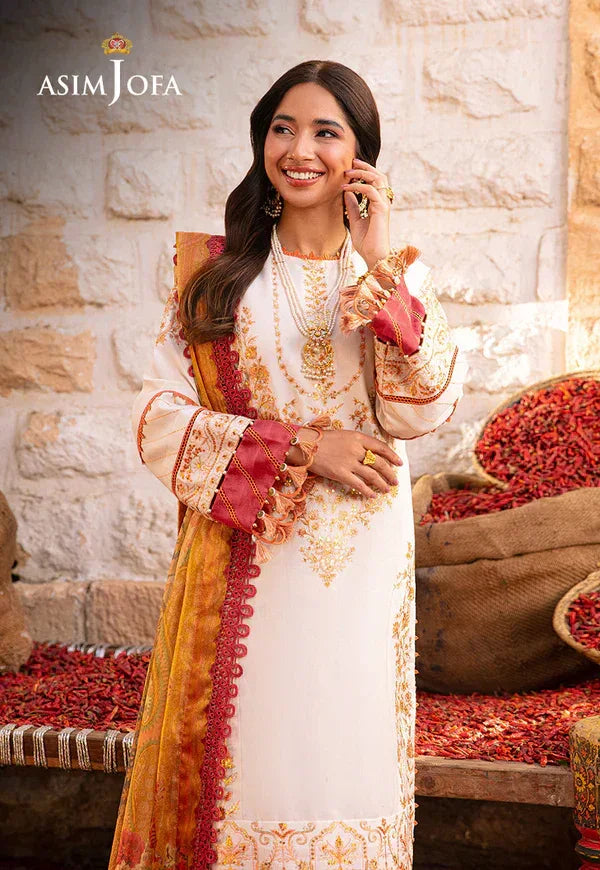 Asim Jofa | Aira Summer Prints | AJAR-30 - Rang-e-Khaas