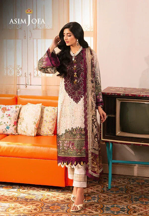 Asim Jofa | Aira Summer Prints | AJAR 21 - Rang-e-Khaas