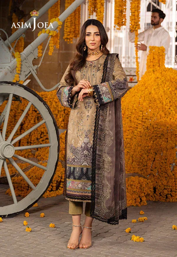 Asim Jofa | Aira Summer Prints | AJAR-16 - Rang-e-Khaas