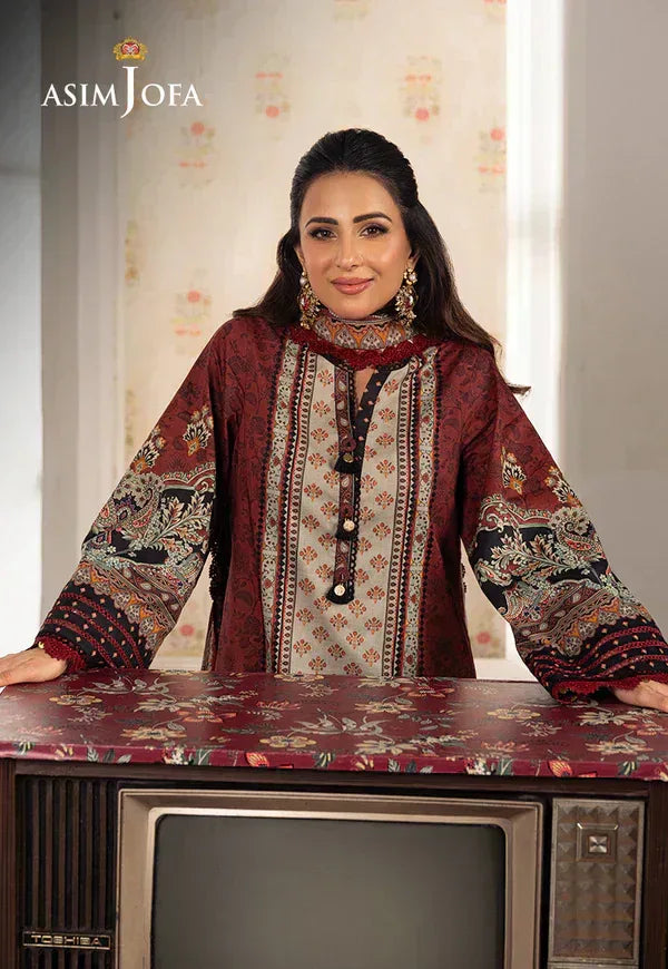 Asim Jofa | Aira Summer Prints | AJAR-26 - Rang-e-Khaas