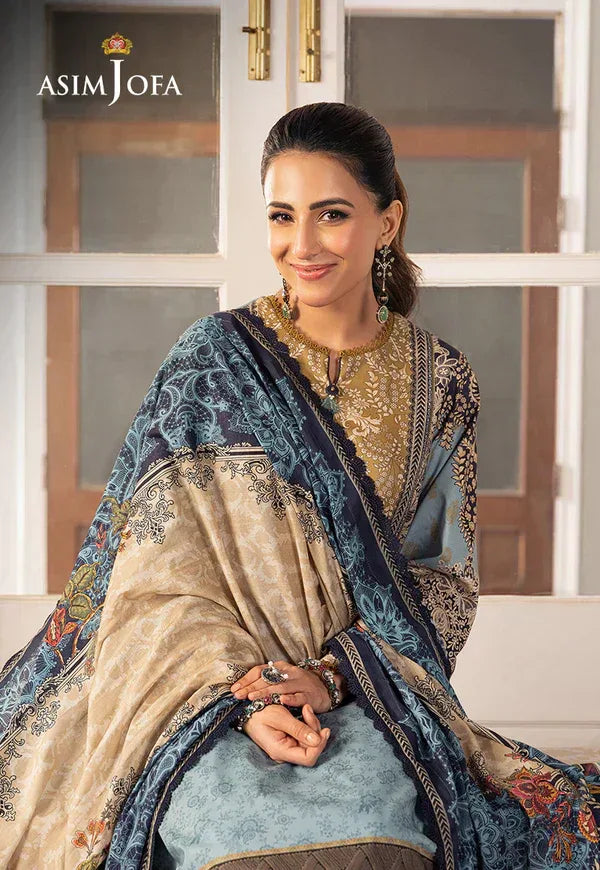 Asim Jofa | Aira Summer Prints | AJAR-27 - Rang-e-Khaas