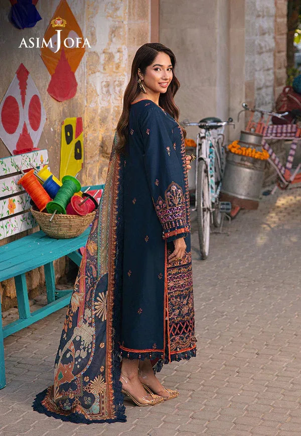 Asim Jofa | Aira Summer Prints | AJAR-36 - Rang-e-Khaas