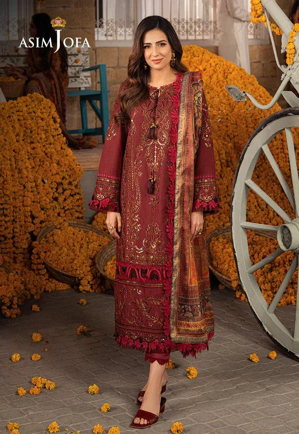 Asim Jofa | Aira Summer Prints | AJAR-29 - Rang-e-Khaas