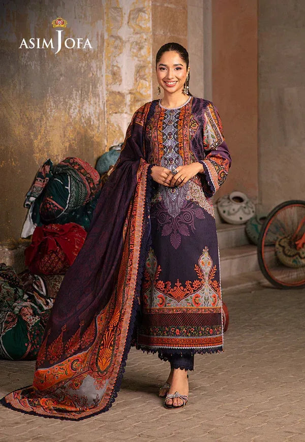 Asim Jofa | Aira Summer Prints | AJAR-12 - Rang-e-Khaas