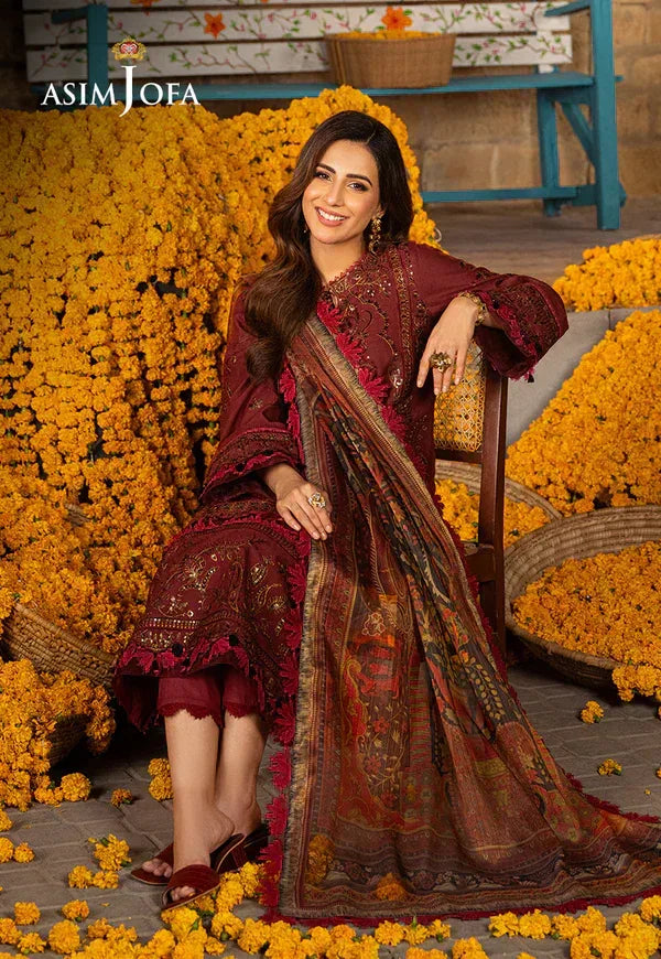 Asim Jofa | Aira Summer Prints | AJAR-29 - Rang-e-Khaas