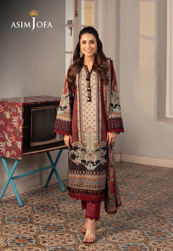 Asim Jofa | Aira Summer Prints | AJAR-26 - Rang-e-Khaas