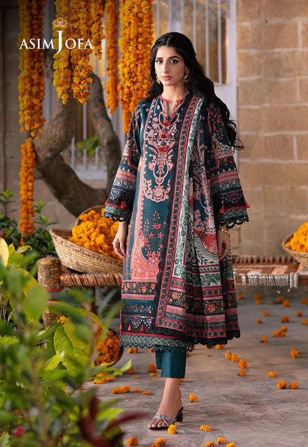 Asim Jofa | Aira Summer Prints | AJAR-13 - Rang-e-Khaas