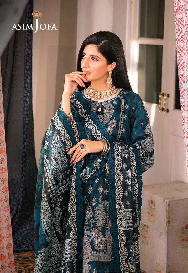 Asim Jofa | Aira Summer Prints | AJAR-25 - Rang-e-Khaas