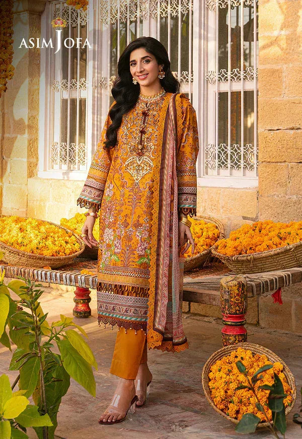 Asim Jofa | Aira Summer Prints | AJAR-15 - Rang-e-Khaas