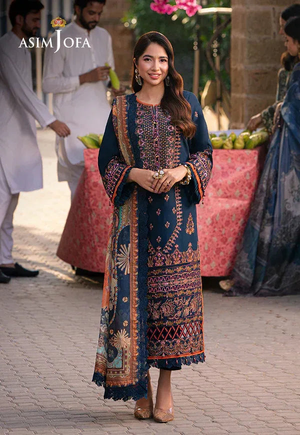 Asim Jofa | Aira Summer Prints | AJAR-36 - Rang-e-Khaas