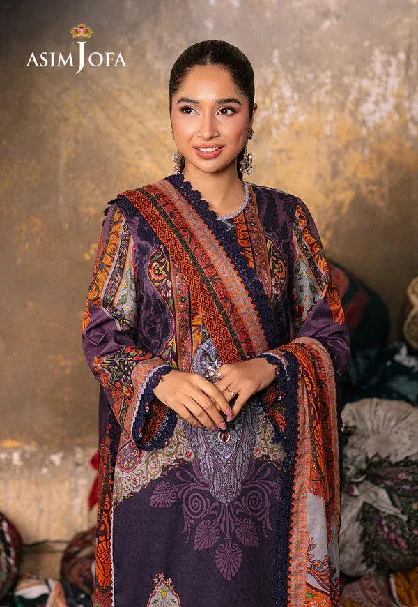 Asim Jofa | Aira Summer Prints | AJAR-12 - Rang-e-Khaas