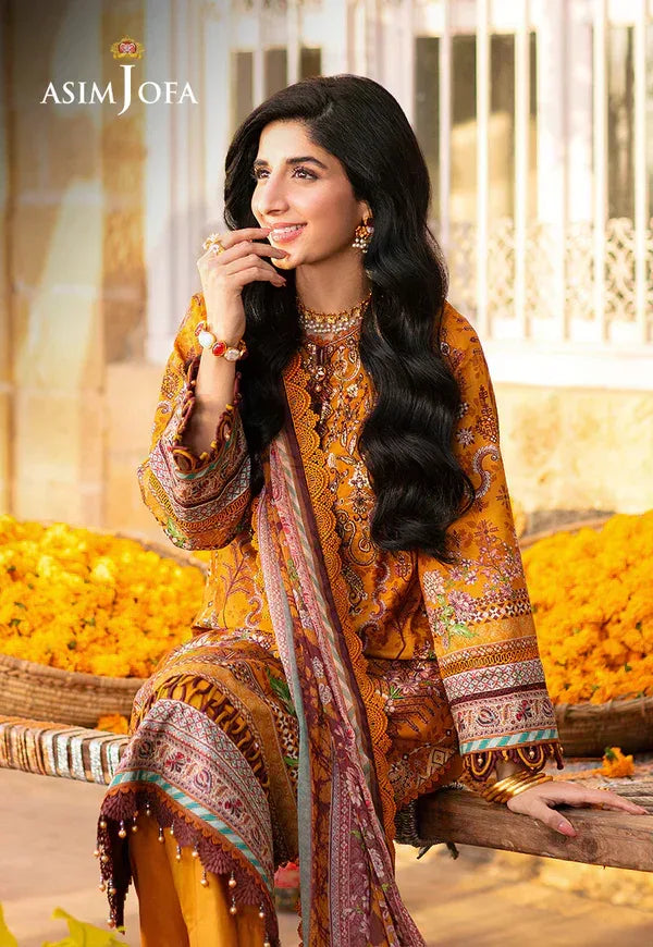 Asim Jofa | Aira Summer Prints | AJAR-15 - Rang-e-Khaas