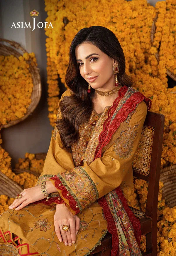 Asim Jofa | Aira Summer Prints | AJAR-28 - Rang-e-Khaas