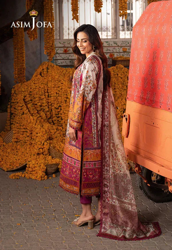 Asim Jofa | Aira Summer Prints | AJAR-04 - Rang-e-Khaas