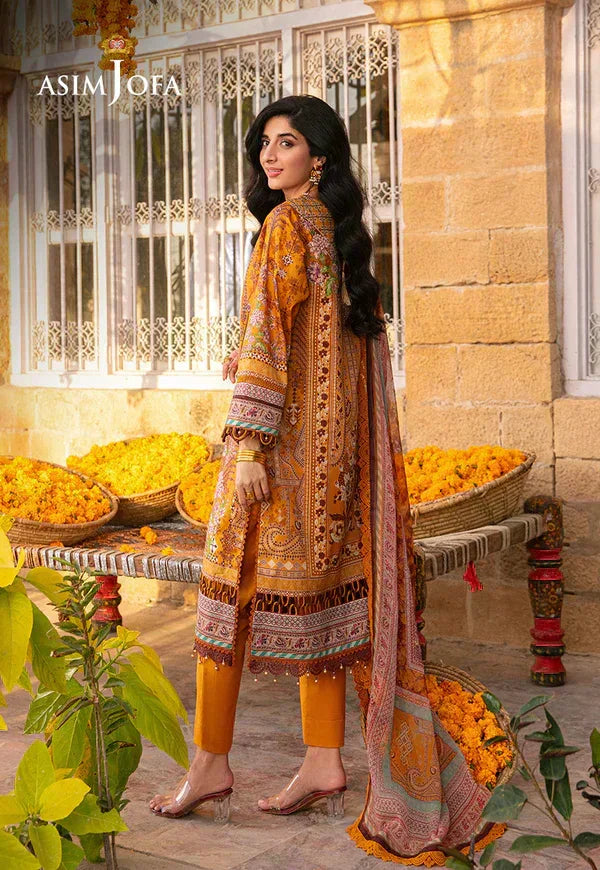 Asim Jofa | Aira Summer Prints | AJAR-15 - Rang-e-Khaas