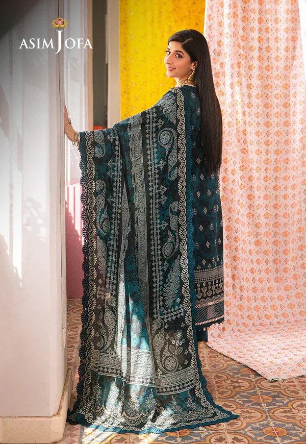 Asim Jofa | Aira Summer Prints | AJAR-25 - Rang-e-Khaas