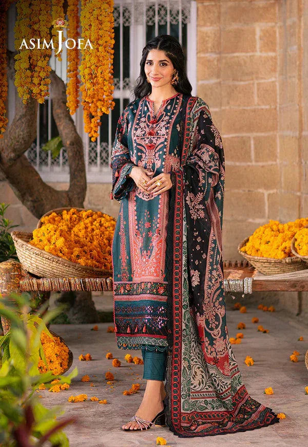 Asim Jofa | Aira Summer Prints | AJAR-13 - Rang-e-Khaas