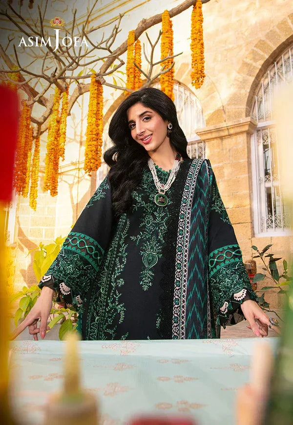 Asim Jofa | Aira Summer Prints | AJAR-32 - Rang-e-Khaas