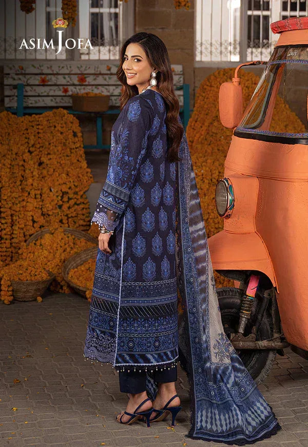 Asim Jofa | Aira Summer Prints | AJAR-09 - Rang-e-Khaas