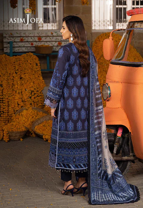 Asim Jofa | Aira Summer Prints | AJAR-09 - Rang-e-Khaas