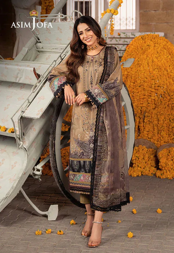 Asim Jofa | Aira Summer Prints | AJAR-16 - Rang-e-Khaas