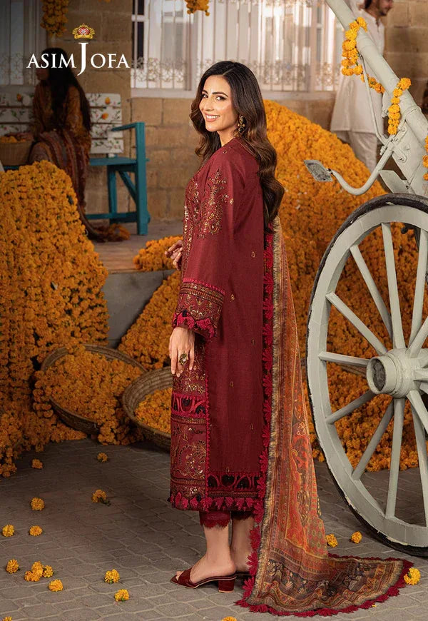 Asim Jofa | Aira Summer Prints | AJAR-29 - Rang-e-Khaas