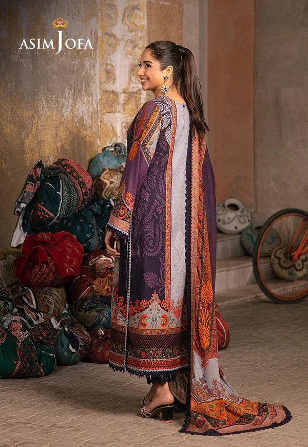 Asim Jofa | Aira Summer Prints | AJAR-12 - Rang-e-Khaas