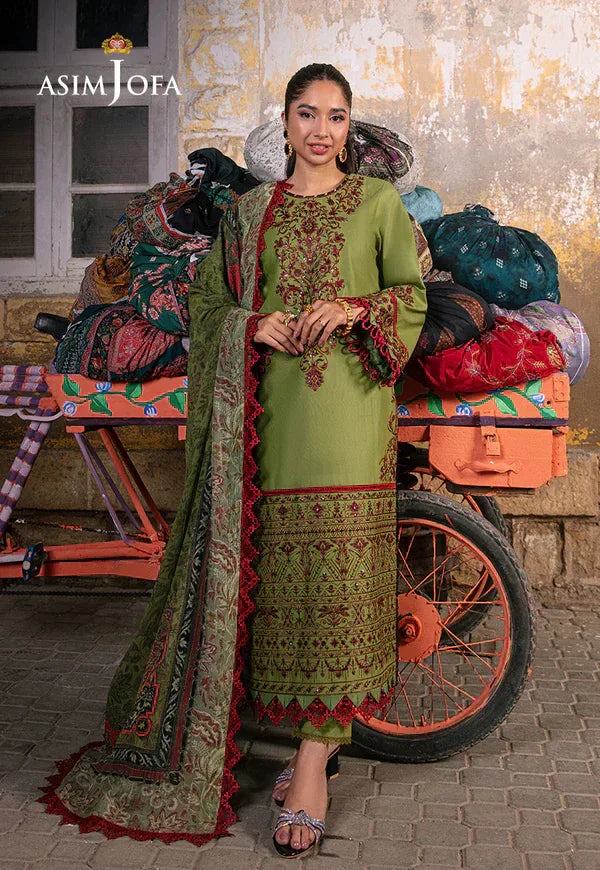 Asim Jofa | Aira Summer Prints | AJAR-33 - Rang-e-Khaas